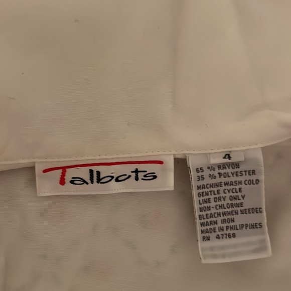Talbots vintage blouse - Picture 4 of 6